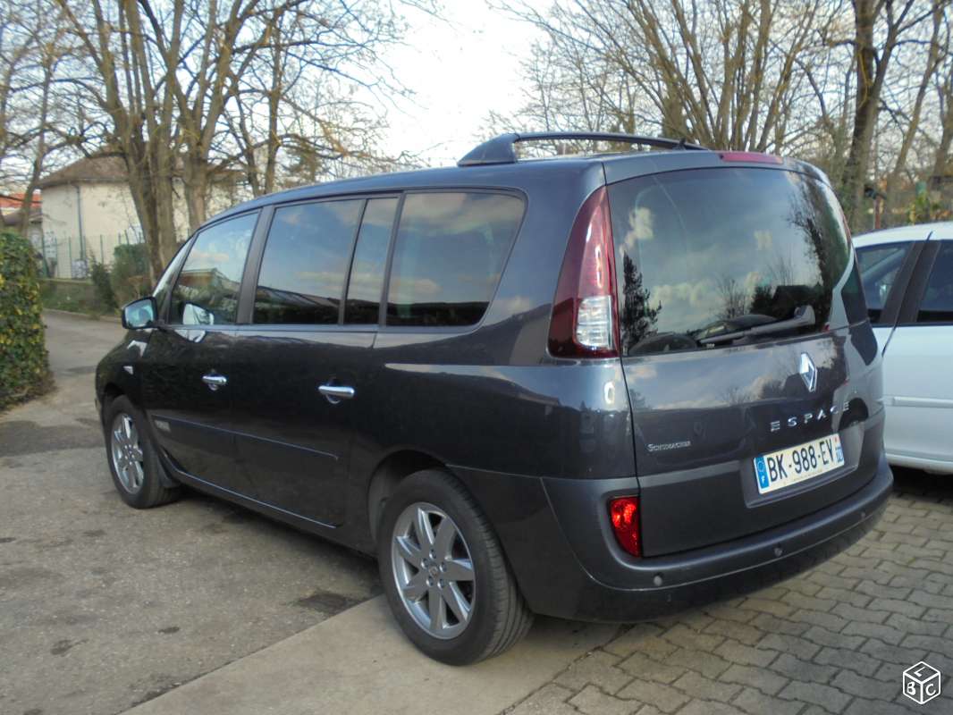 Left hand drive RENAULT GD ESPACE 2.0 DCI 150BHP 7 SEATS FRENCH REG